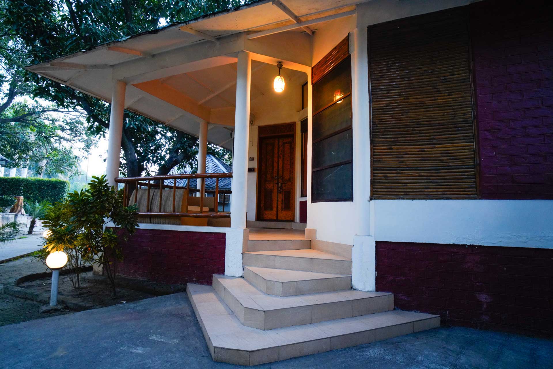 Bamboo Sheet Cottages @ Kailash Farms, Hoshiarpur, Punjab