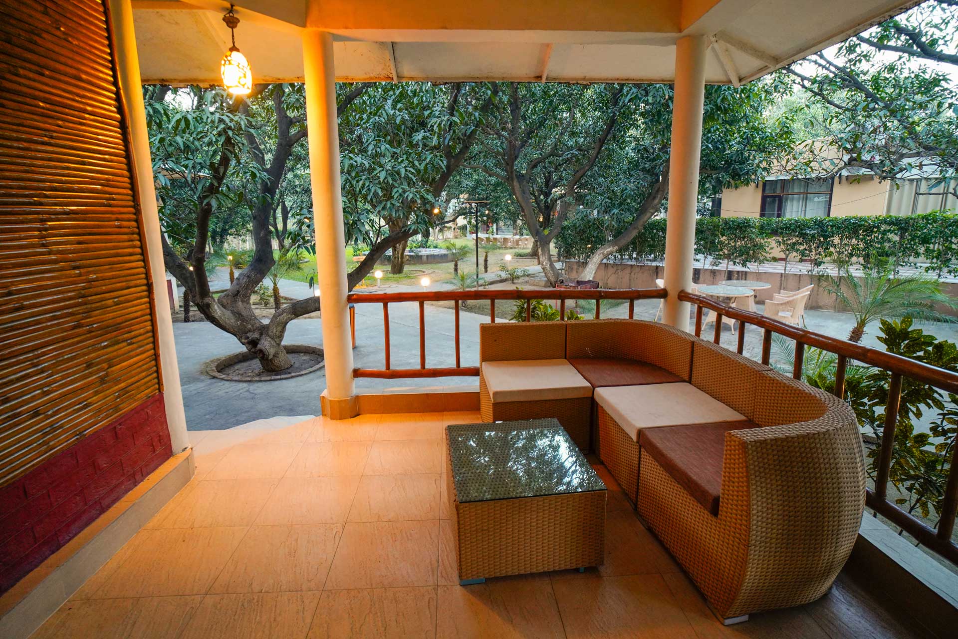 Bamboo Sheet Cottages @ Kailash Farms, Hoshiarpur, Punjab