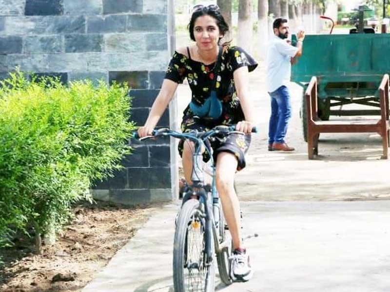 Cycling @ Kailash Farms, Hoshiarpur